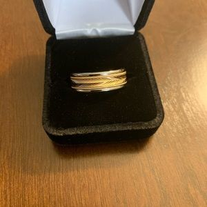 Triton Men’s 8.0mm Wedding Band Sz 10